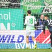 Die frühe Führung in Fürth brachte keine Ruhe ins Spiel der Berliner Hertha. Foto: Daniel Karmann/dpa