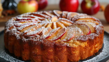 Ce gâteau aux pommes change de l'ordinaire avec cet ingrédient que les mammas italiennes connaissent bien