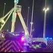 Christmas fairground 'closed after ride collapses': Paramedics and police swarm scene