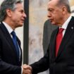 US-Außenminister Blinken mit dem türkischen Staatschef Erdogan