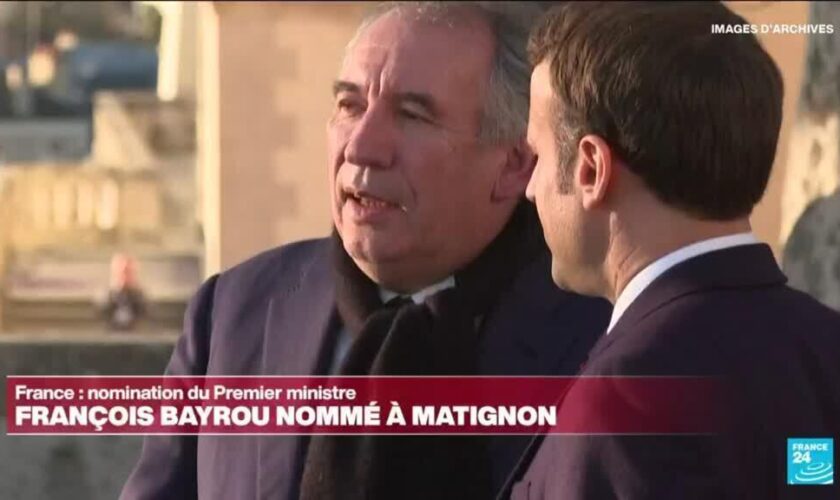 France : Emmanuel Macron nomme François Bayrou Premier ministre