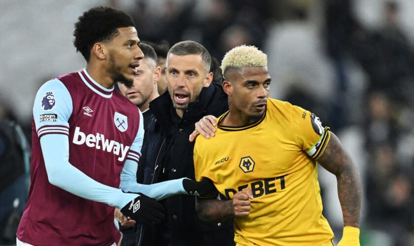 Mario Lemina stripped of Wolves captaincy after heated incident against West Ham