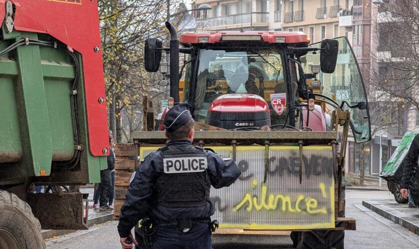 « Plus de 500 fermes au RSA » : en Aveyron, des agriculteurs forcent l’entrée du conseil départemental