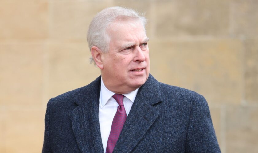 Prince Andrew in February 2024. File pic: PA