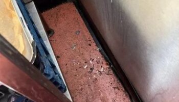 Disgusting images show café covered in rat droppings, dirt and food waste