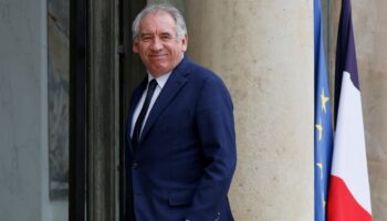 Le président du MoDem François Bayrou à l'Elysée, le 11 mai 2023