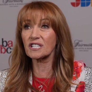 Actress Jane Seymour flees Californian wildfires ‘just in time’