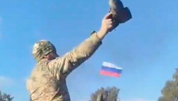 Fresh humiliation for Putin as retreating Russian troops mocked as they flee Syria