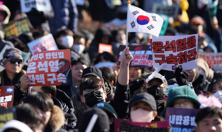 A country in chaos - South Korea wrestles for democracy