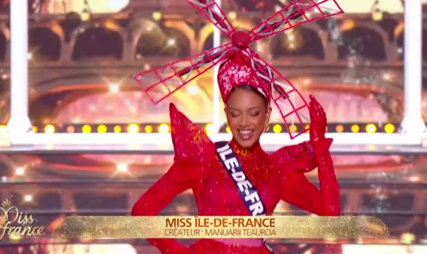 À Miss France 2025, Miss Île-de-France n’est pas la seule à marquer les esprits dans son costume régional