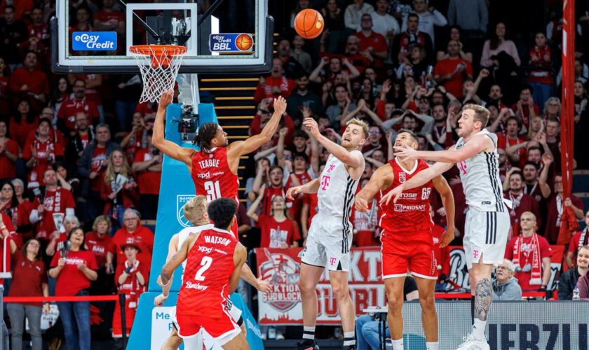 Bamberger Befreiungsschlag – Sieg gegen die Telekom Baskets Bonn