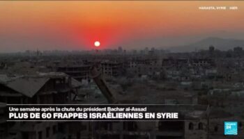 Plus de 60 frappes israéliennes en quelques heures à travers la Syrie