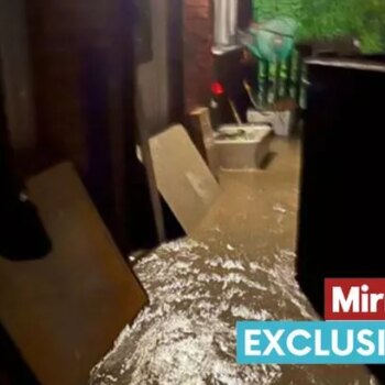 'Prisoners in their own home' face £20k flood damage as they row with farmer over who is responsible