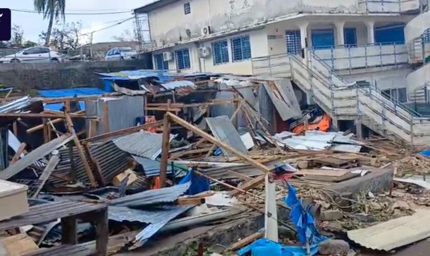 Französisches Überseegebiet: Hunderte Tote nach Zyklon „Chido“ auf Mayotte befürchtet