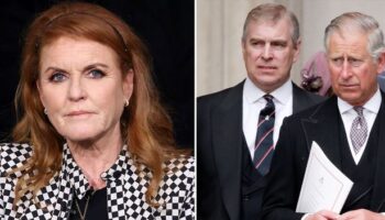 Sarah Ferguson vows 'not to let Prince Andrew down' as Chinese spy row escalates