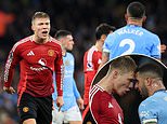 Rasmus Hojlund brutally trolls Kyle Walker with 15-word Instagram post after clashing with the defender in Man United's victory in the Manchester derby