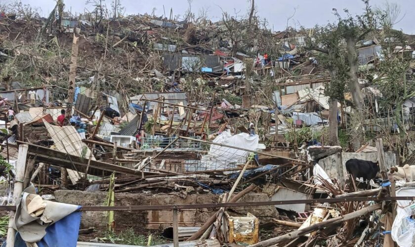 Mayotte dévastée par le cyclone Chido