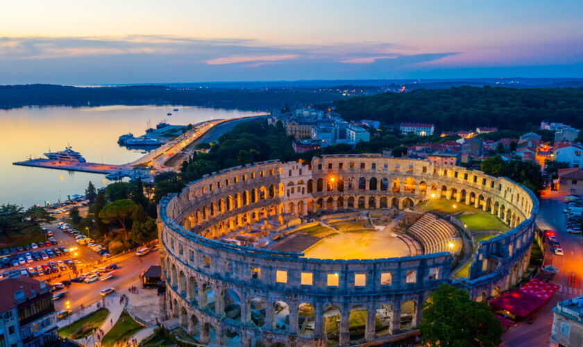 On dirait Rome mais c'est bien moins cher... Et il y a la mer en plus !