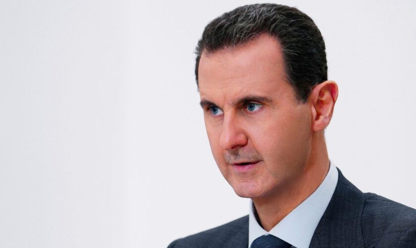 Syrian President Bashar Assad speaks in Damascus in 2019. Pic: AP