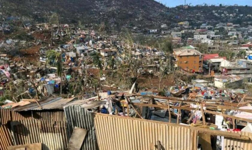 En images : Mayotte dévastée après le passage du cyclone Chido