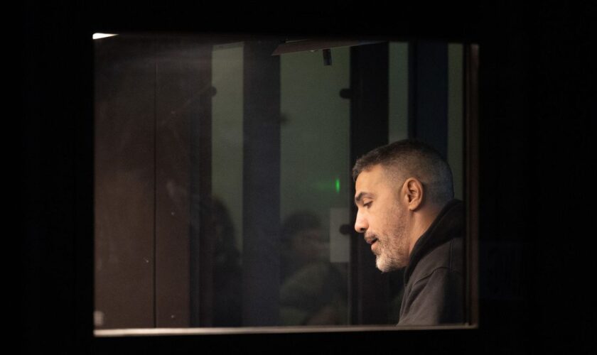 Bushido sagte vor dem Landgericht gegen Arafat Abou-Chaker aus. Foto: Soeren Stache/dpa