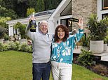 Mother-of-three, 54, is set to become a multi-millionaire after putting six-bed Omaze house in leafy Surrey up for sale - just five months after getting the keys