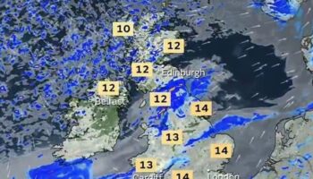 Britain to be hotter than Barcelona with weather maps forecasting mega December 14C