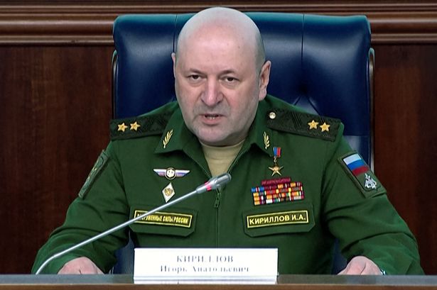 Igor Kirillov: Putin's top nuclear general killed in Ukraine bomb blast in Moscow