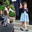 Princess Lilibet looks VERY similar to her cousin Princess Charlotte in Prince Harry and Meghan Markle's 'holiday' card - as royal fans spot sweet parallel