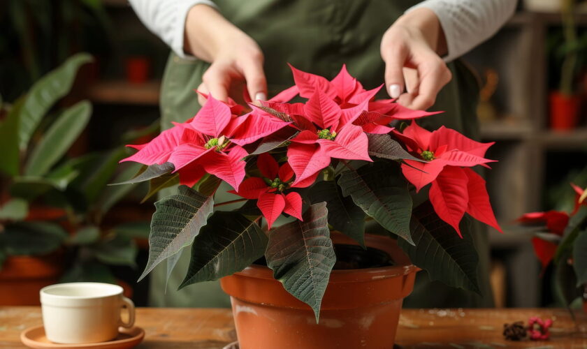 Cette fleur de Noël fleurira 6 semaines de plus que d'habitude si vous faites ces gestes simples maintenant