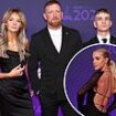 Bradley Wiggins stands proudly with his children at his side as he and favourite Keely Hodgkinson lead glam arrivals at the BBC Sports Personality of the Year awards