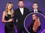 Bradley Wiggins stands proudly with his children at his side as he and favourite Keely Hodgkinson lead glam arrivals at the BBC Sports Personality of the Year awards