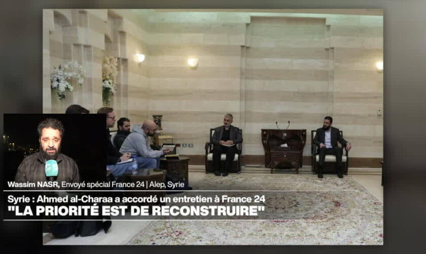 Wassim Nasr revient sur sa rencontre avec Ahmed al-Charaa, nouveau leader de la Syrie