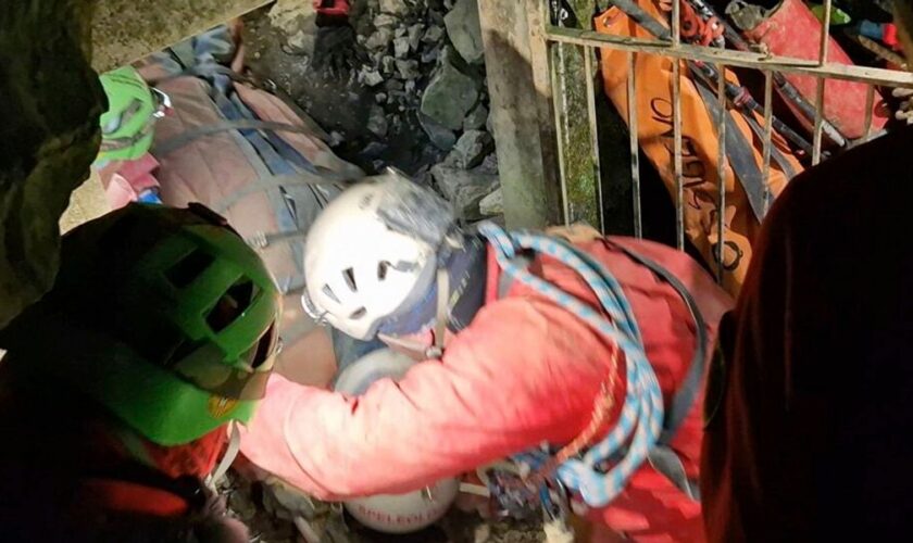 Injured researcher trapped in cave for 75 hours rescued