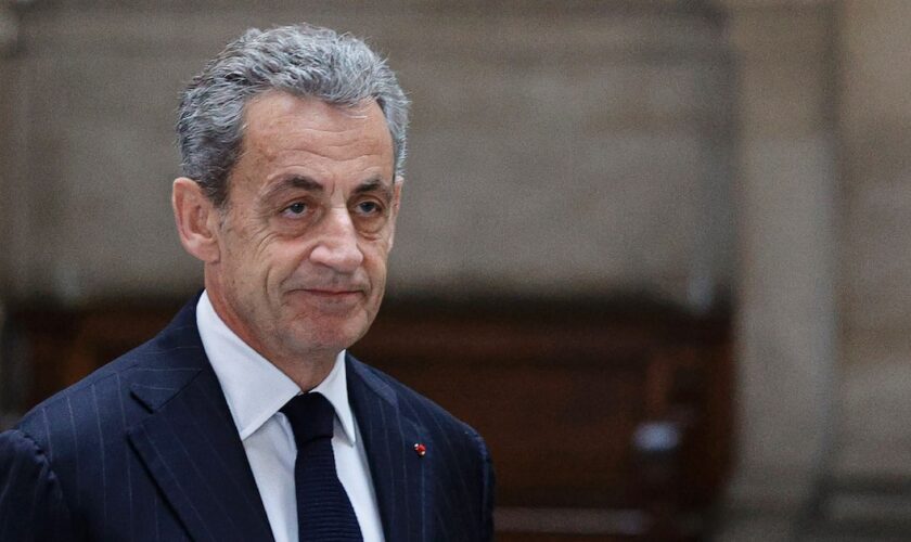 L'ancien président Nicolas Sarkozy, le 24 novembre 2023 à Paris