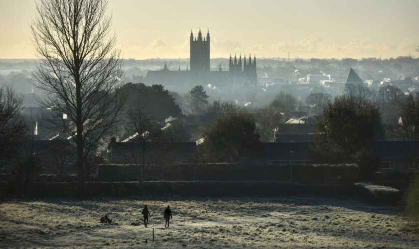 A wintery frosty morning in Kent. Pic: iStock