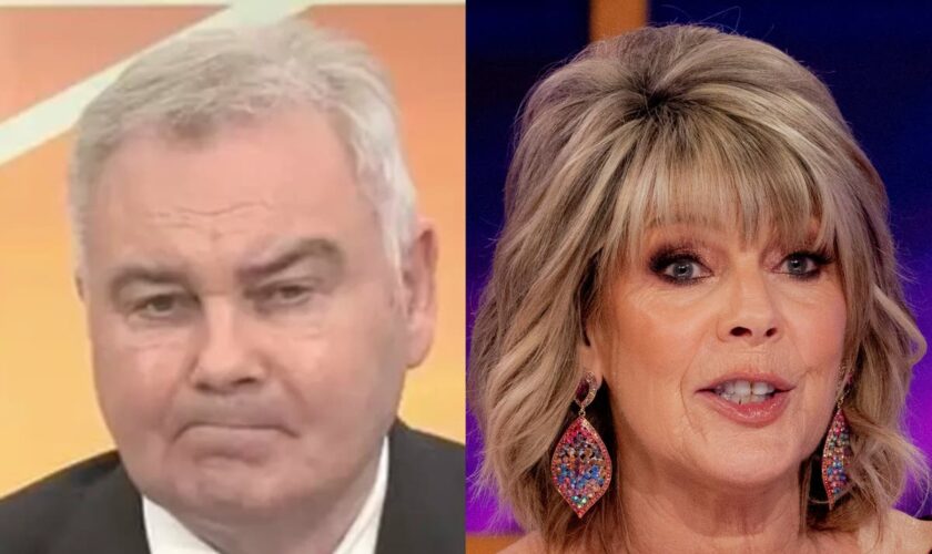 Eamonn Holmes offers support to ex-wife Ruth Langsford after her mother is hospitalised