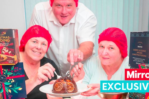 We make 20,000 puds an hour in the world's oldest Christmas pudding factory