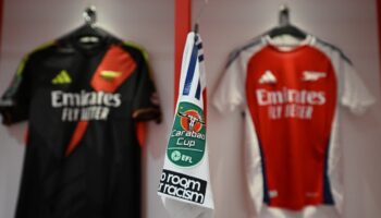 Arsenal vs Crystal Palace LIVE: Gunners look to progress as they host Carabao Cup quarter-final