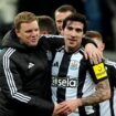 Newcastle boss Eddie Howe delighted with Sandro Tonali’s two-goal display