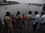 Shocking moment Indian Navy speedboat crashes into passenger ferry, killing 13: Almost 100 rescued in large-scale operation