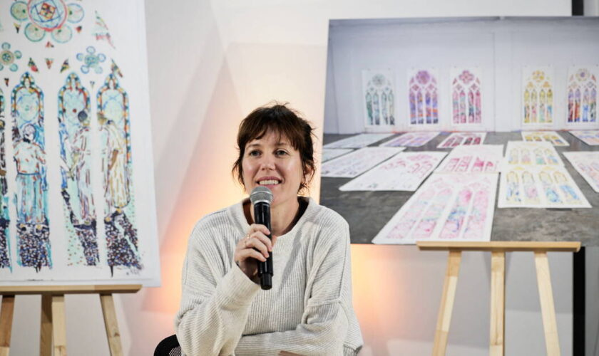 Nouveaux vitraux de Notre-Dame : l’artiste Claire Tabouret l’emporte