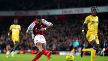 Arsenal boss Mikel Arteta delighted striker Gabriel Jesus is ‘back at his best’