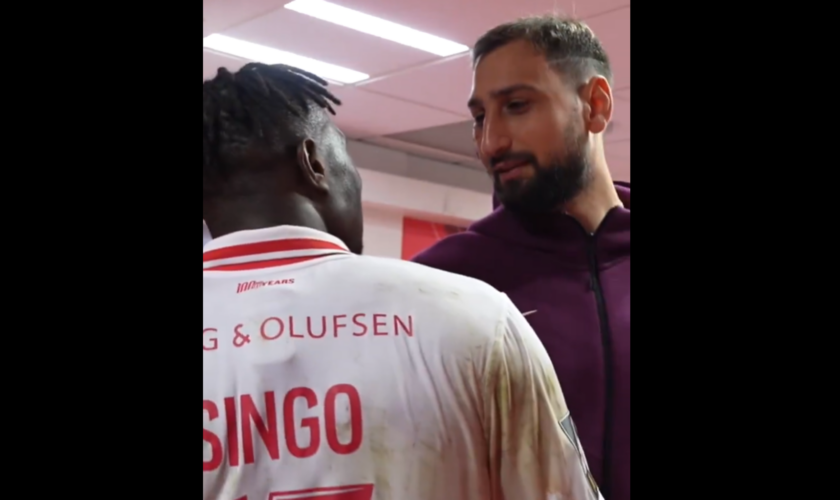 Gianluigi Donnarumma blessé pendant Monaco-PSG : Wilfried Singo s’excuse pour son coup de crampon au visage