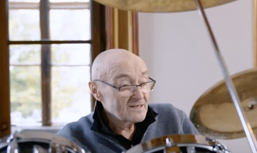 Phil Collins revisits his drumkit for the first time in years: ‘It just feels so strange’