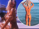 Christine McGuinness sends temperatures soaring as she sunbathes topless during lavish getaway ahead of spending Christmas with ex husband Paddy 