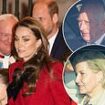 William and Kate skip King Charles' traditional pre-Christmas lunch at Buckingham Palace - with Duke and Duchess of York also missing festivities after Chinese 'spy' scandal