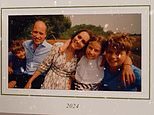 Prince William and Kate Middleton release poignant Christmas card after the 'hardest year' as they pose with George, Charlotte and Louis at their beloved Norfolk retreat where Princess recovered from cancer