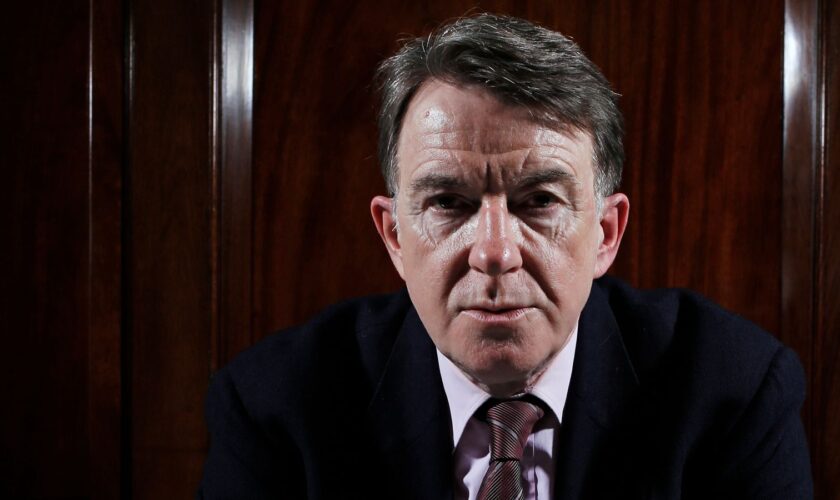 Former government minister and EU trade commissioner, Peter Mandelson, poses for a photograph during a Reuters interview in London February 22, 2013. Prime Minister David Cameron risks wrecking Britain's financial centre with his bid to wrest back powers from the European Union ahead of a vote on whether to leave, one of the UK's most influential Europhiles says. Mandelson, once one of Britain's most powerful men, told Reuters Cameron was imperilling the country's future by promising to claw ba