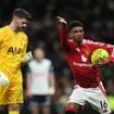 Tottenham vs Man United - Carabao Cup: Live score, team news and updates as Spurs keeper Fraser Forster gifts Red Devils TWO goals to set up hectic finale after they had led 3-0